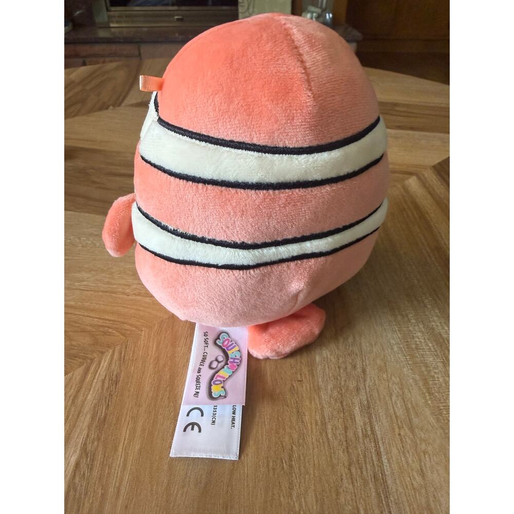 Squishmallow Ricky the Clown Fish Soft Stuffed Toy Sz. 5 in - Picture 2 of 5